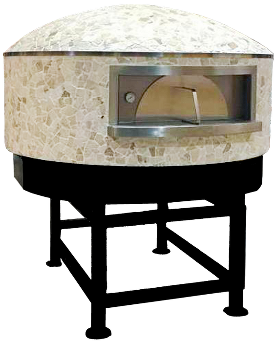 Univex DOME55GV Stone Hearth GVizza dome oven, 55" interior, domed/round exterior