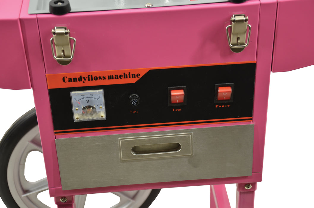 Omcan CF-CN-0520-T Candy Floss Machine with Trolley, item 40383