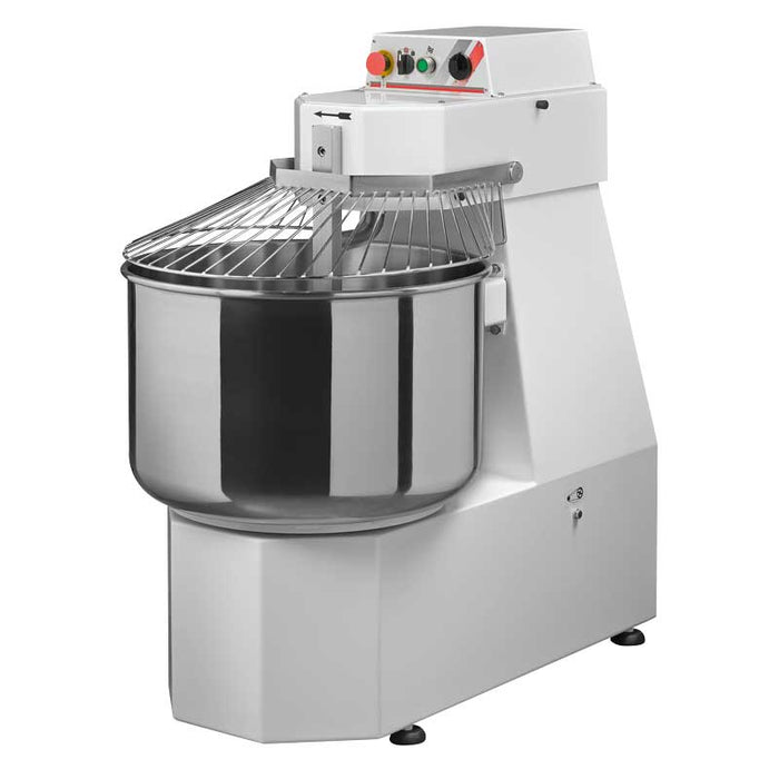 Omcan MX-IT-0060 Heavy-duty Spiral Dough Mixer with 132 lb. capacity, item 13174
