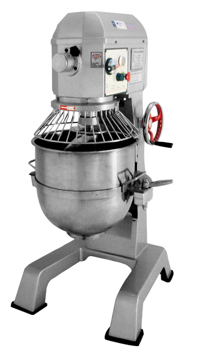 Precision Hub-50 50 Quart Planetary MIxer, 3 Speed, Heavy Duty 2 HP Motor, Single Phase