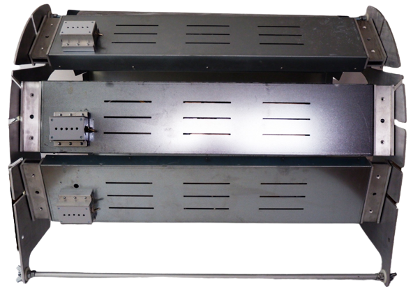 Tecnospiedo TSE3B9R40 44" Electric Rotisserie and Cooking Box