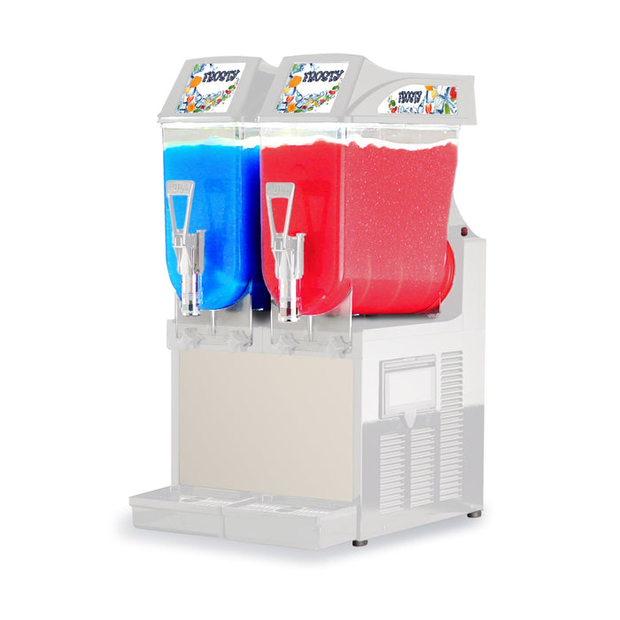 Ampto GRA-122 Granita Frozen Drink Machine Machine, 2 Tanks, 6 Gallon Capacity