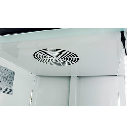 SABA SM-45R 53" Two Glass Door Merchandiser Refrigerator, 45 Cu. Ft.