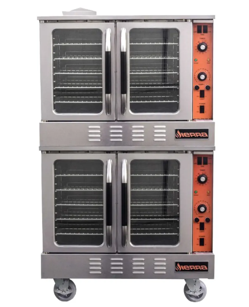 Sierra SRCO-2E 65.62” Double Full Size Electric Convection Oven