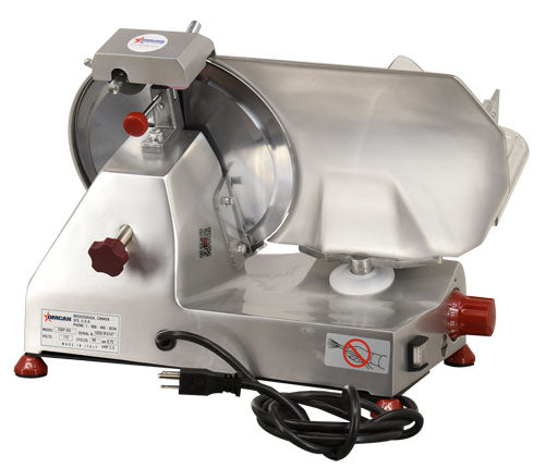 Omcan MS-IT-0250-IP 10-inch Blade Slicer with Compact Body with 0.25 HP Motor, item 13623