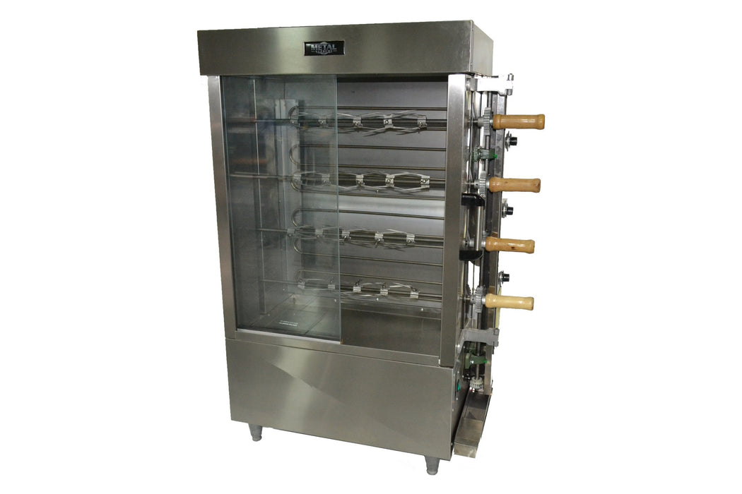 Metal Supreme FRE4VE Chicken Rotisserie, 16 Chickens Capacity, Electric