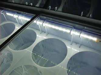 Excellence Industries HBD-6HC 43 1/2" Ice Cream Dipping Cabinet with LED, 11.1 Cu Ft.