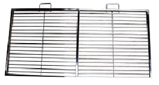 Omcan Large Stainless Steel Shelf for Large Outdoor Wood Burning Oven, item 23557