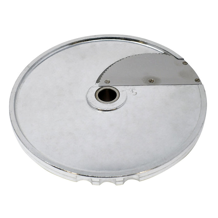 Omcan Curved Wave Slicing Disc: 5 mm for items 10835, 10927, 19476 Food Processors, item 10076