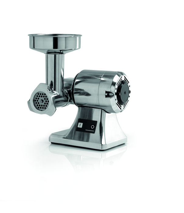 Ampto MCL8E #8 Electric Meat Grinder, 1/2 HP, 110 Lbs Per Hour