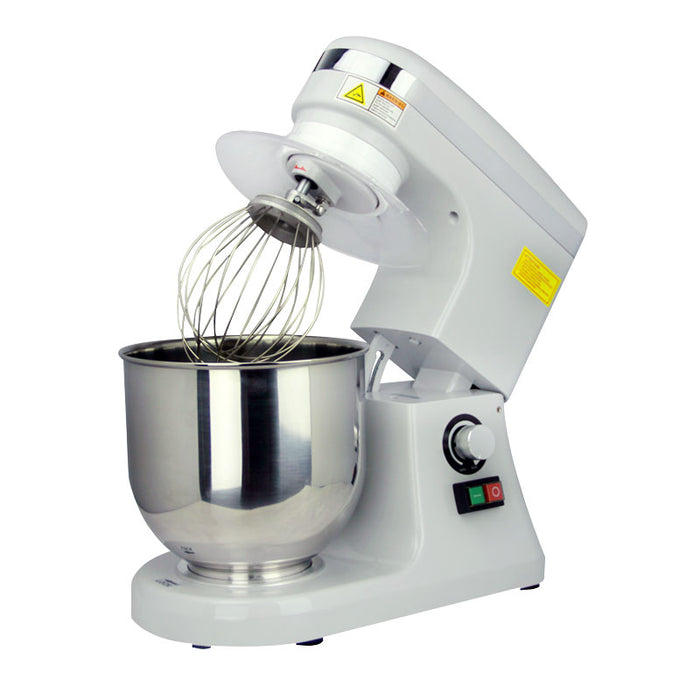 Omcan MX-CN-0007-HG 7-QT Gray Baking Mixer with Guard, item 44475