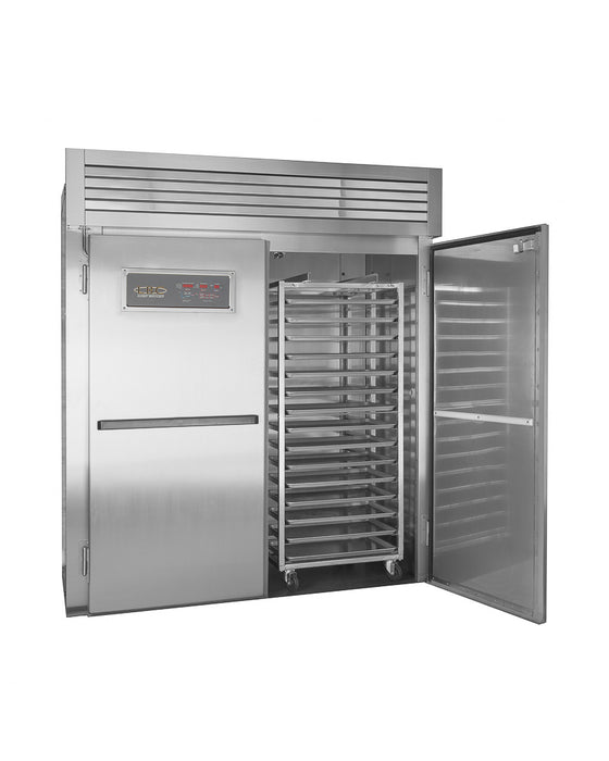 LBC Bakery LRPR3-60HO 102.5″ Wide Two Door Roll-in Rack Retarder Proofer Without Condenser, 9 Single Side Load, 8 Single End Load, 3 Double Rack Capacity