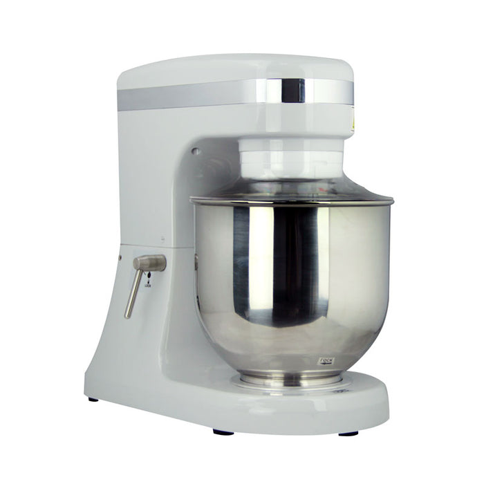 Omcan MX-CN-0007-HG 7-QT Gray Baking Mixer with Guard, item 44475