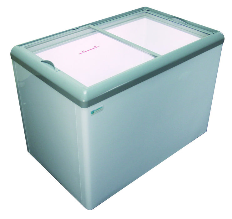 Excellence Industries HB-11HCD 43 1/2" Dual Temperature Display Freezer, 11.1 Cu Ft.