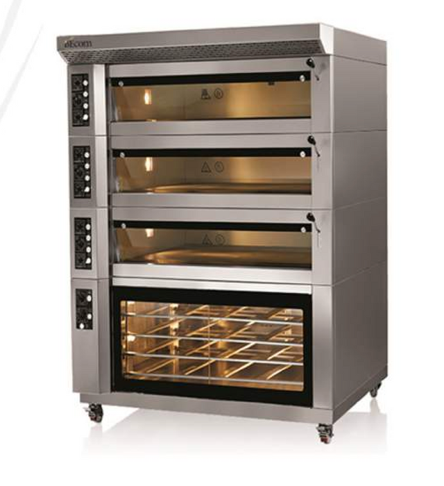 BEcom BE-MMDO-90 Mini Multy Deck Oven, 4 Tray, 3 Decks