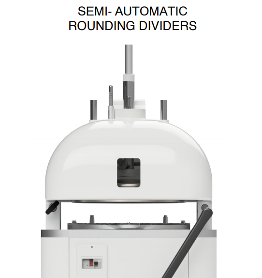 Univex SBDR11 Semi-Automatic Bun Divider/Rounder, 11 division trays