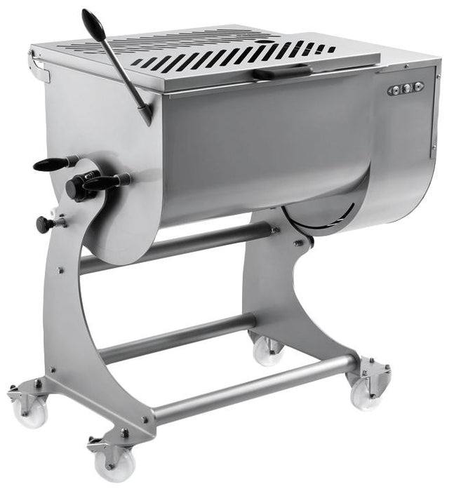 Omcan MM-IT-0120 Heavy-Duty Stainless Steel Meat Mixer with 120 kg. Capacity, item 37451