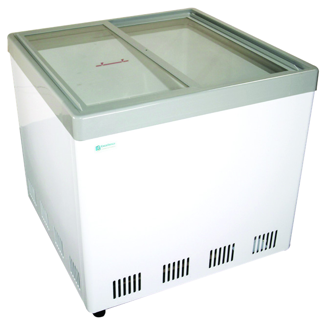 Excellence Industries SPOT-4D 35 5/8" Dual Temperature Merchandiser Freezer, 8.3 Cu Ft.