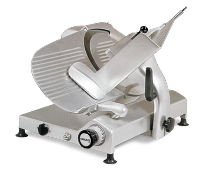 Omcan MS-IT-0350-G 14-inch Gear-Driven Slicer with 0.35 HP Motor, item 13643