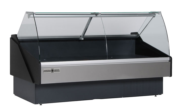Hydra-Kool KFM-CG-40-R 40" Curved Glass Meat Display Case, Remote