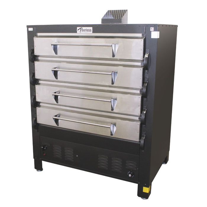 Peerless 2348P Multi Deck Eight pan Gas Pizza Oven