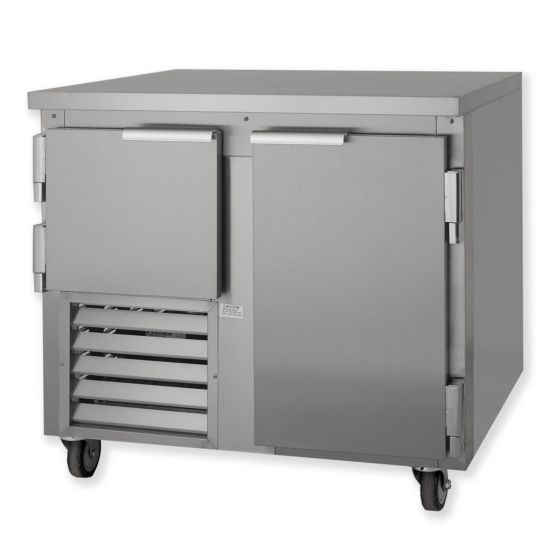 Leader Refrigeration LB36 36" Under-Counter Cooler, 1 1/2 Doors and 1 Shelf