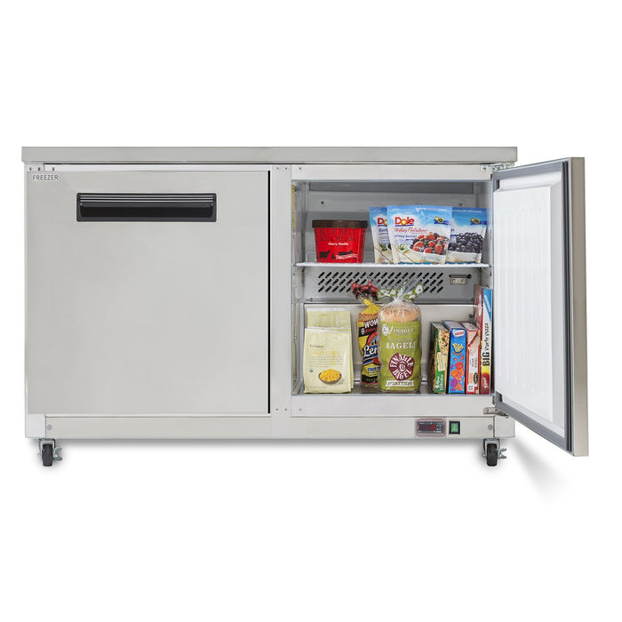 MXCF48UHC Maxx Cold Double Door Undercounter Freezer, 48” Wide
