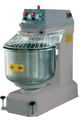 Dutchess DUT/S-200B Spiral Dough Mixer, 208-240/60/3, 10HP & 2hp (165lb flour / 264lb dough capacity)
