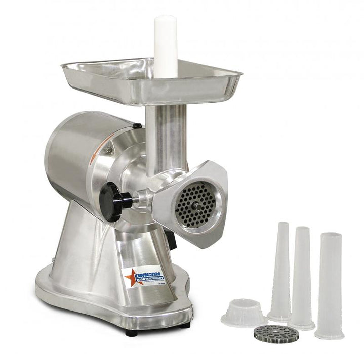 Omcan MG-CN-0012-E #12 Stainless Steel Meat Grinder with 1 HP Motor, item 21720