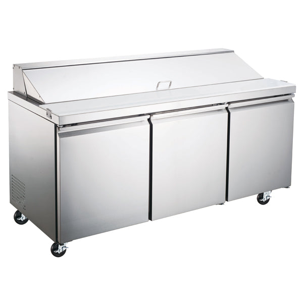 Omcan PT-CN-1778-HC 70-inch Refrigerated Prep Table, item 50048
