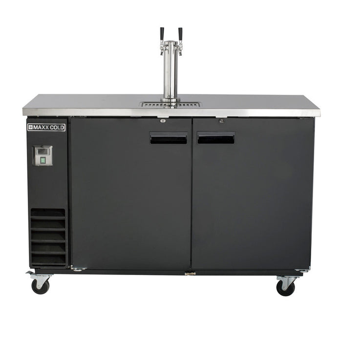MXBD60-1BHC Maxx Cold Beer Cooler and Dispenser, 61"W, 14.2 cu. ft.