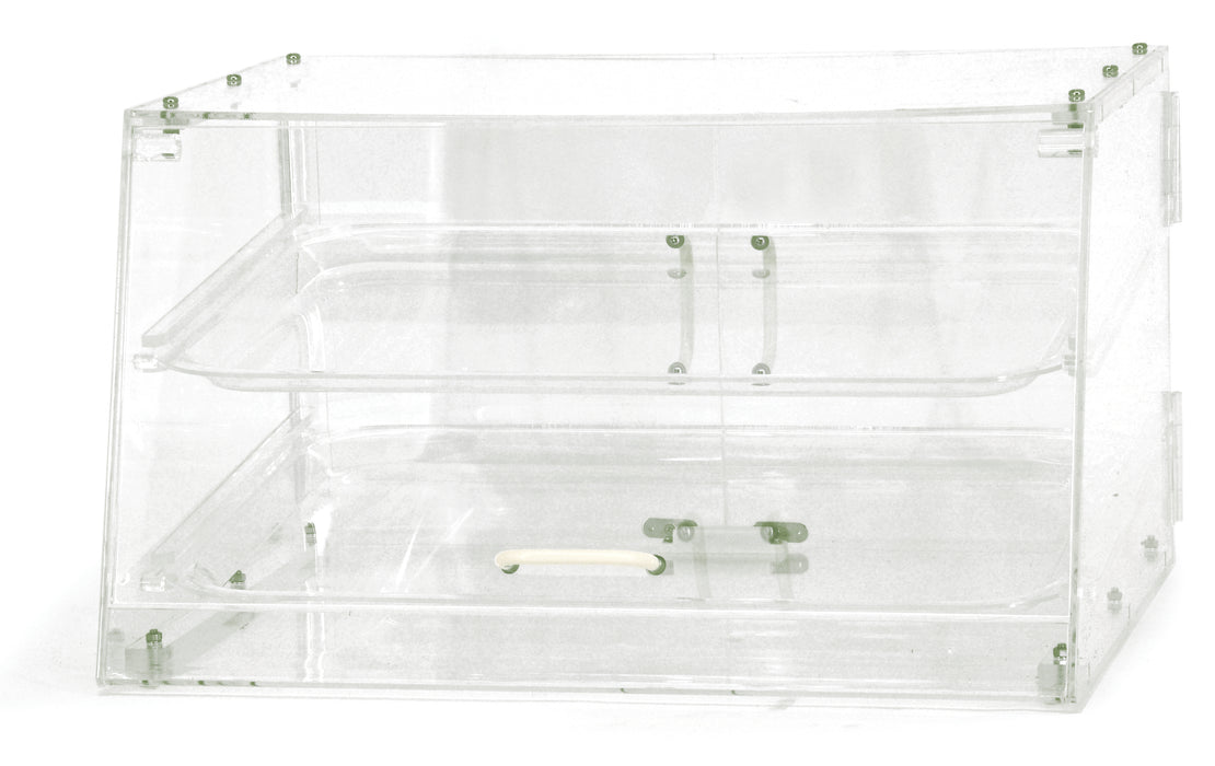 Omcan Acrylic Display Case with 2 Trays, item 80567