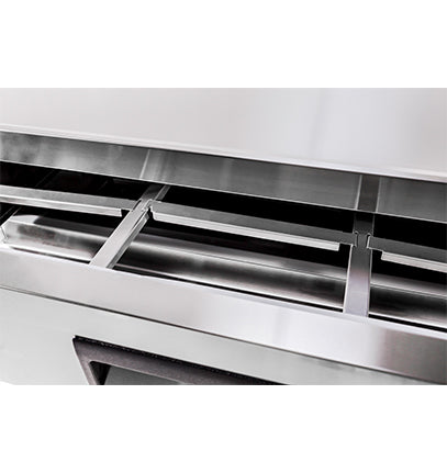 SABA SCB-52 52″ 2 Drawer Refrigerated Chef Base Stainless Steel