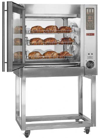 LBC Bakery LCR7W 7-Spit Rotisserie Oven with Wash System
