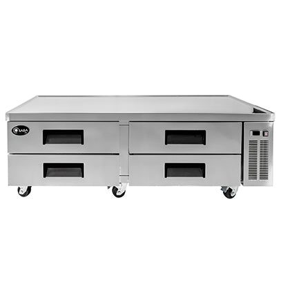 SABA SCB-52 52″ 2 Drawer Refrigerated Chef Base Stainless Steel