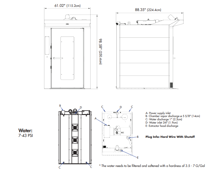 Univex RDRE11 Rotating Double Rack Electric Bakery Oven, 18 levels, touch control