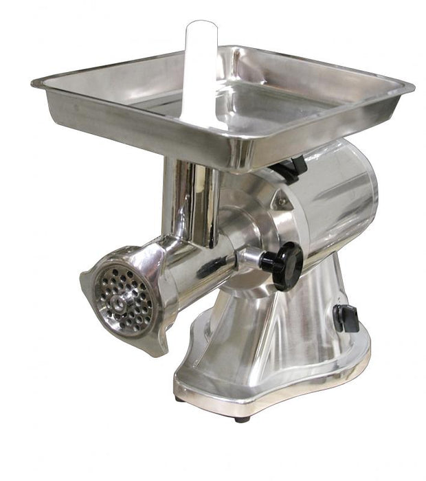 Omcan MG-CN-0022-E #22 Stainless Steel Meat Grinder with 1.5 HP Motor with Reverse Switch, item 21634