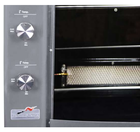 Skyfood BG-05LX SILVER Gas Rotisseries Grill 5 Skewer without Upper Tray