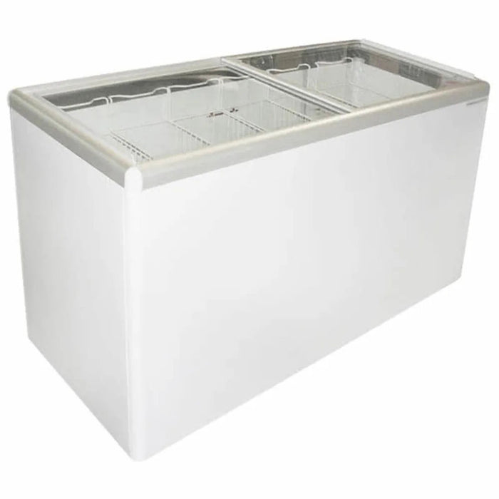 Excellence Industries EURO-10 39 5/8" Flat Lid Display Freezer, 9.6 Cu Ft.