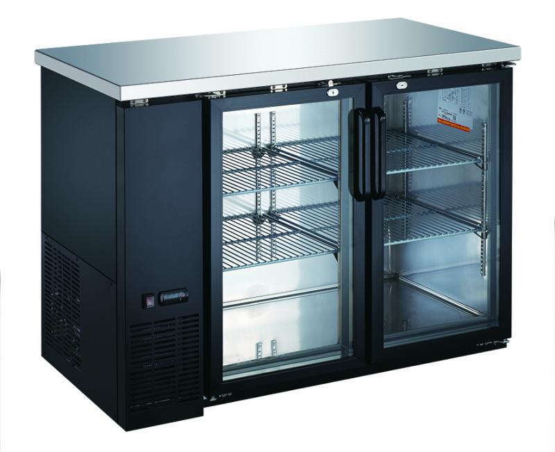 Omcan BB-CN-0016-GH 61-inch Glass Door Back Bar Cooler with 15.8 cu. ft. capacity, item 50060