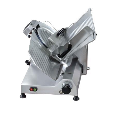 Ampto 300E 12" Meat Slicer, Stainless Steel Blade, Slices Up To 5/8" Thickness, gravity feed