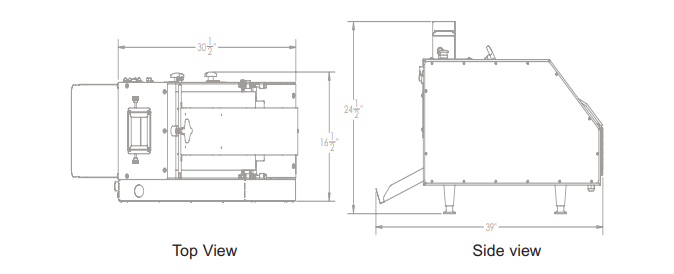 Dutchess DUT-BBM6 Bench Model Bolillo Moulder with DUT-BMP6 included