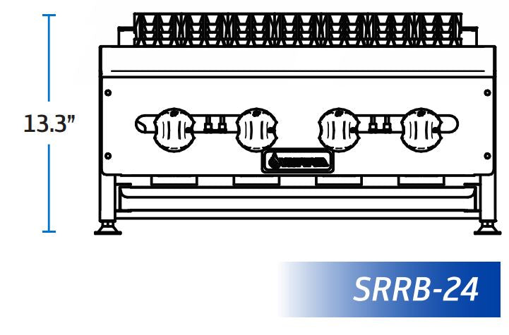 Sierra SRRB-24 Radiant Broiler