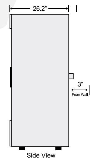 Bison BGM-15 1 Glass Door Reach-in Refrigerator, 15 cu. ft.