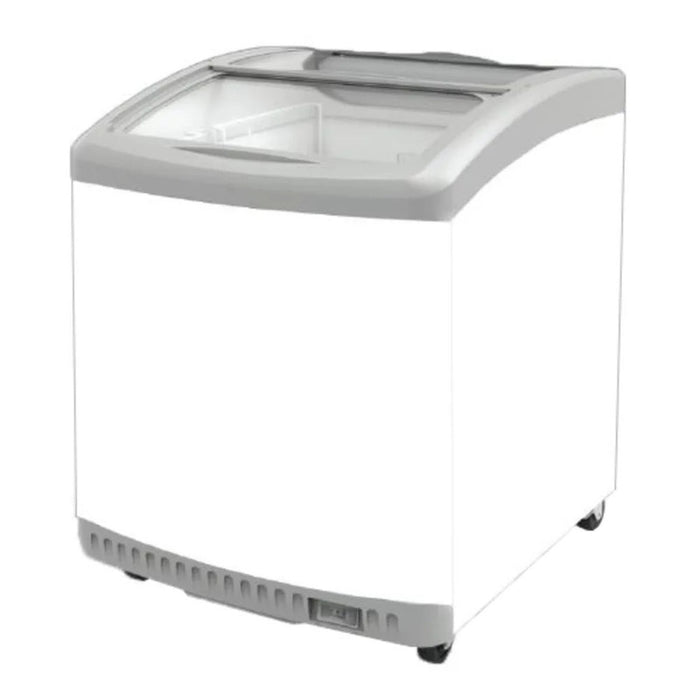 Excellence Industries MC-2HC 24 5/8" Curved Mini Display Freezer, 4.8 Cu Ft.