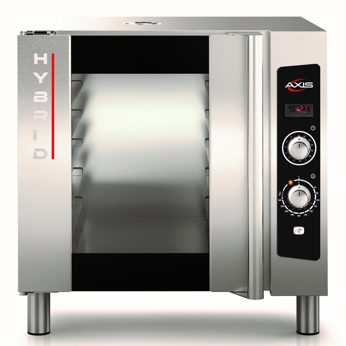 Axis AX-HYBRID Full Size Convection Oven Manual Control, 5 Shelves