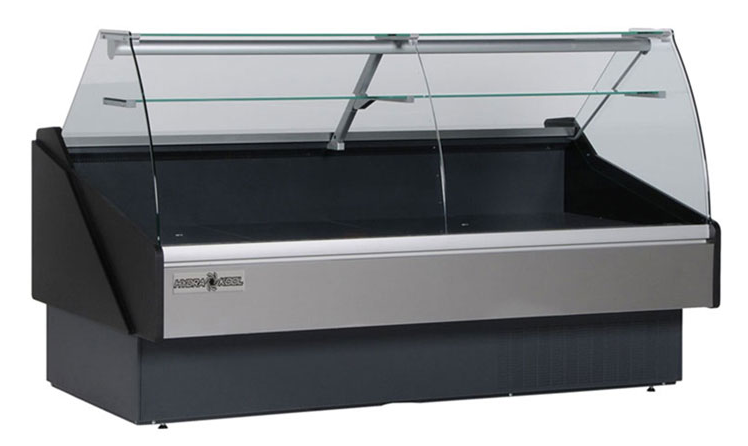 Hydra-Kool KPM-CG-80-R 77" Curved Glass Deli and Packaged Meat Display Case, Remote