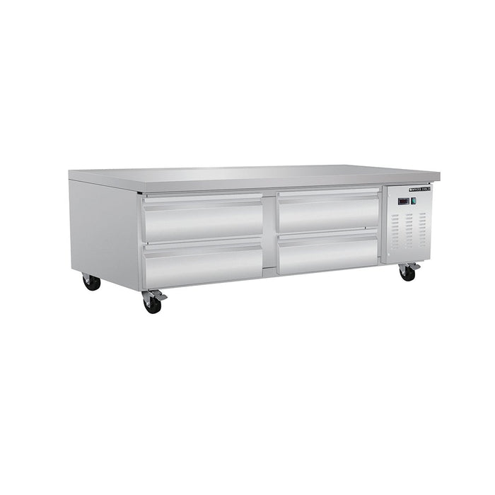 MXCB72HC Maxx Cold Four Drawer Refrigerated Chef Base, 72” Wide