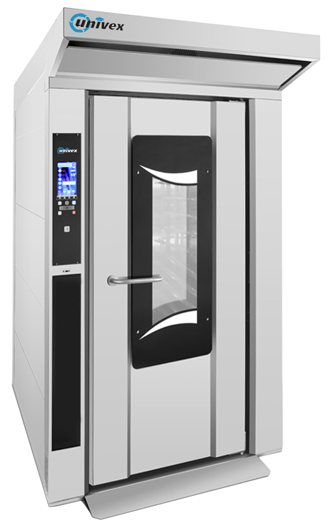 Univex RSRG5 Rotating Single Rack Gas Bakery Oven, 15 levels, touch co ...