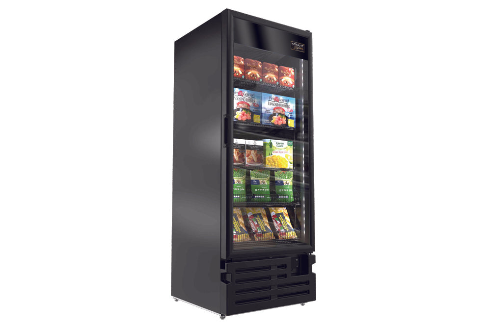 Kool-It LX-30FB 28 7/8” Single Glass Door Merchandiser Refrigerator, 23.3 Cu Ft